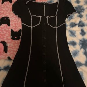 Dolls kill current moody mini dress